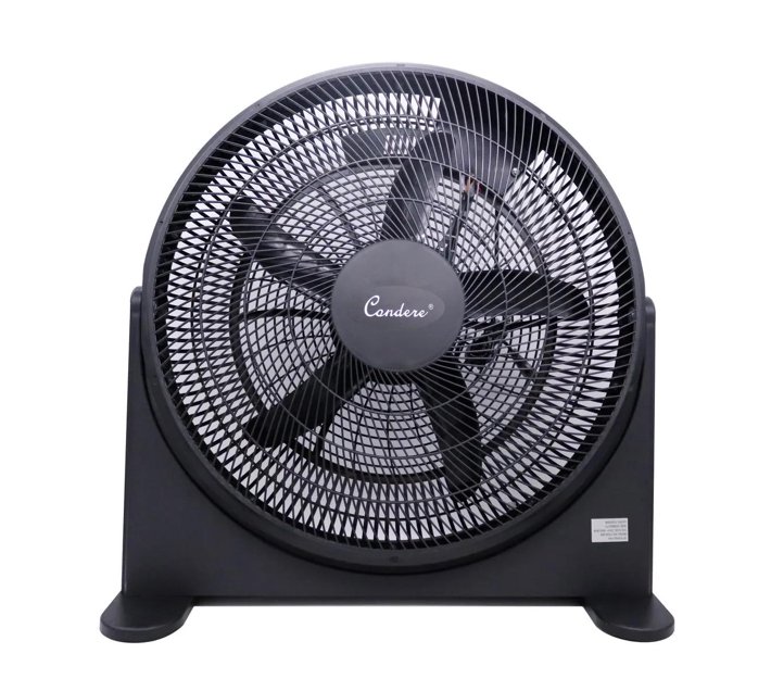 Condere Black Controlled Desk Fan Black Makro