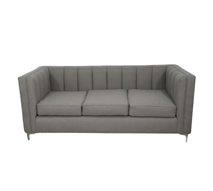 Someone’s in a Makro Emily 3 Seater Couch – Grey Mood