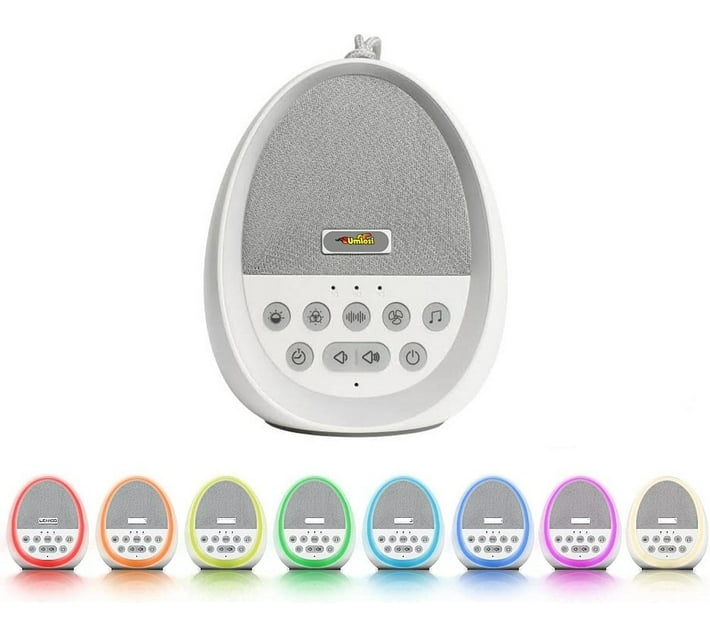 Umlozi Portable Soothing White Noise Machine & Night Light For Babies