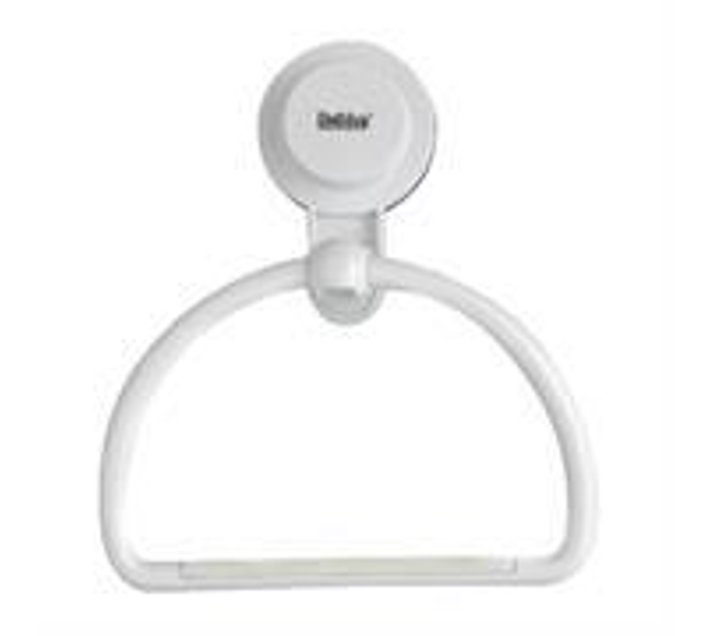 Towel holder half circle with vacuum suction cup Makro