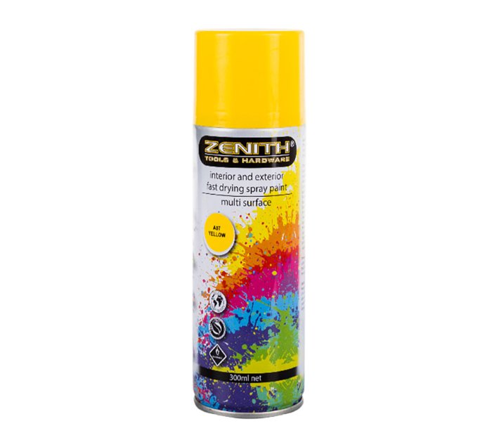 Spray Paint 300ml Net Yellow Makro