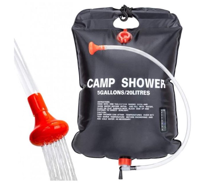 Portable Outdoor Shower - Camp Shower 5 Gallon Capacity by Sirius Survival