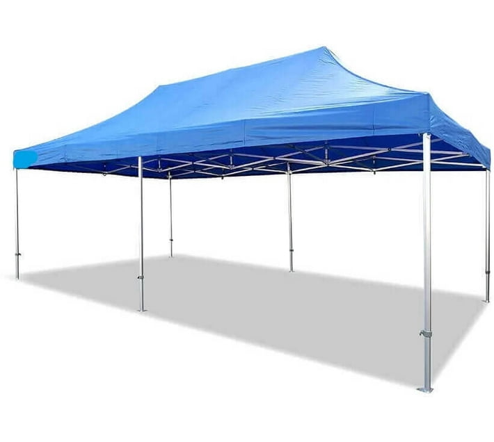 Perfect Dealz DIY Do It Yourself Fabric Foldable Gazebo For Outdoor Cafeteria Finish Colour White Makro