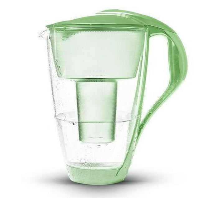 Someones In A Makro Pearlco Glass Water Filter Jug 2l Green Mood 5894