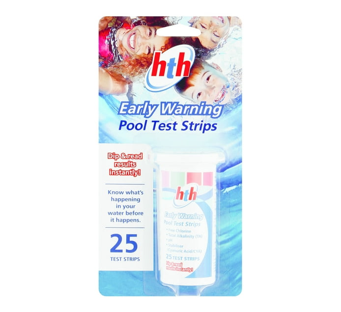 Someone’s in a Makro HTH 25's Early Warning Pool Test Strips Mood