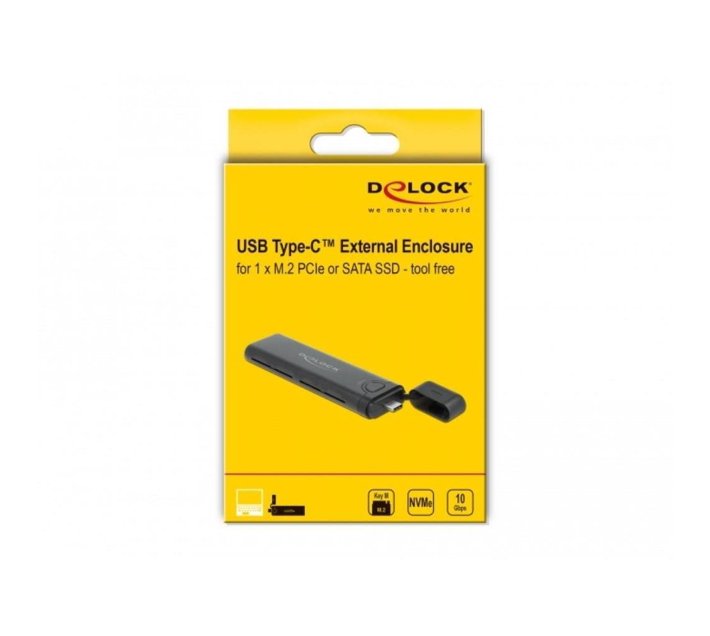 Someone’s in a Makro Delock Storage Drive External USB TypeC Enclosure