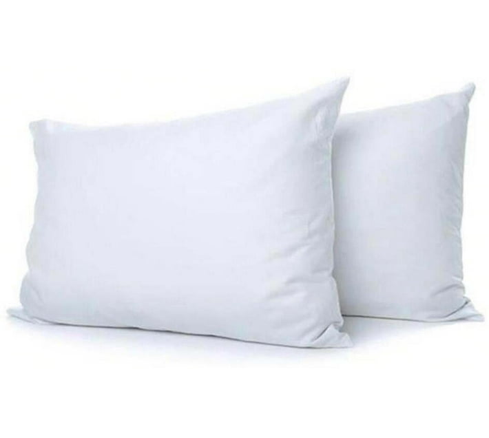 lavish beddings Wool Solid Sleeping Pillow Pack of 2 (White) Makro