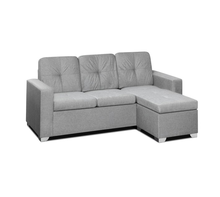 Corner Couch Grey Makro