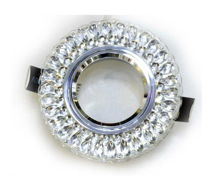 Someone’s in a Makro Down Light Fitting Crystal With SMD Light Mood