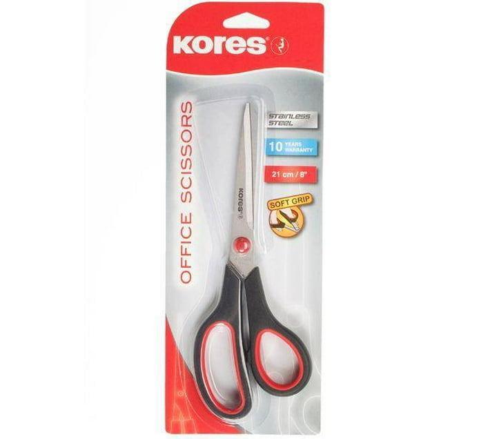 Someone's in a Makro Kores Soft Grip Office Scissors 210mm Mood