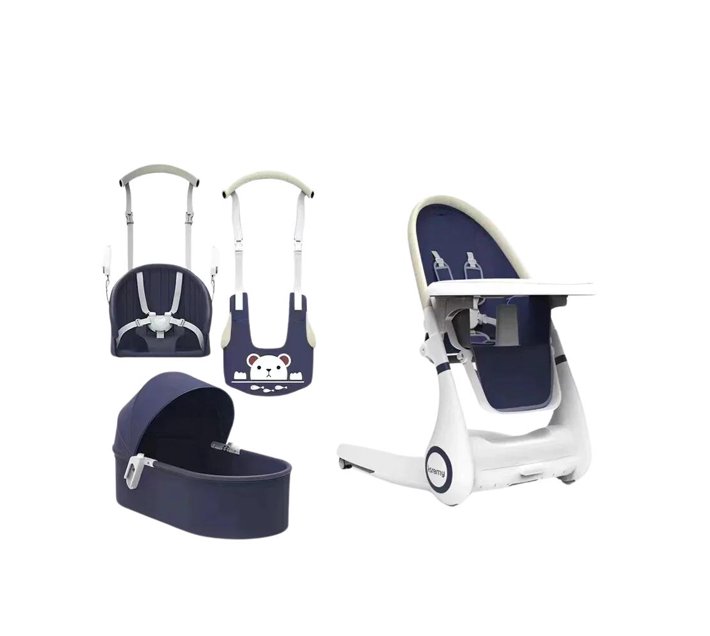 Someone’s in a Makro Baby Swing Chair with Walker, Sleeping