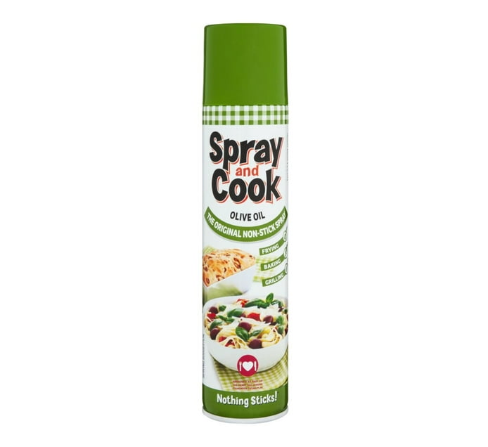 Someone’s in a Makro Spray&cook Non Stick Olive Oil Spray (1 x 300ml) Mood