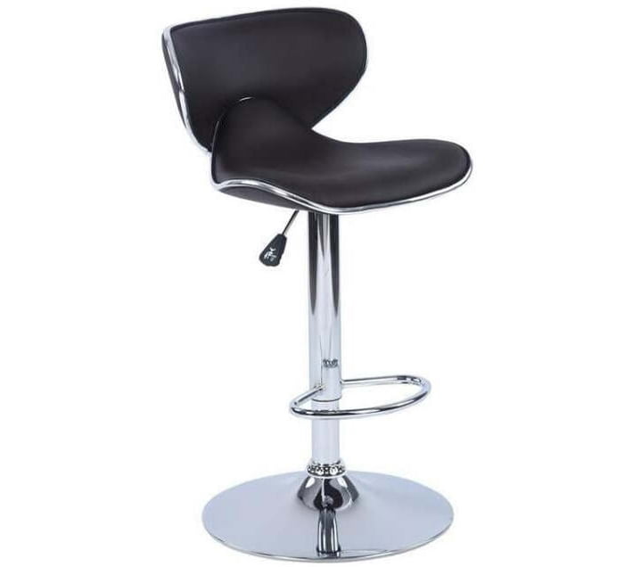 Sastro Metal Bar Stool (Finish Colour Black, DIY(DoItYourself)) Makro