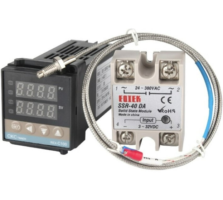 berm REXC100 SSR Output Intelligent PID Temperature Controller 110