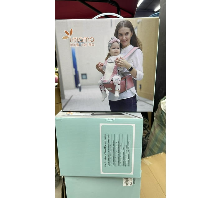 DH Stores Baby Seat carrier Baby Carrier (Pink, Front Carry Facing In