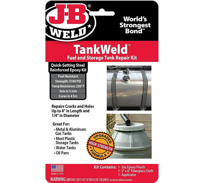 JB Weld TankWeld Fuel & Storage Tank Repair Kit Adhesive (100 g) Makro