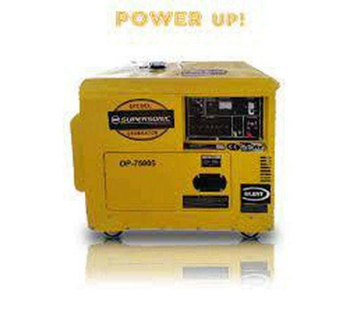 Someone’s in a Makro Supersonic 6.5KW 4Stroke Silent Diesel Generator OP7500S Mood