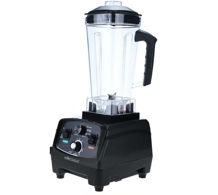 HEARTDECO Professional Kitchen Countertop Blender 2200 W Juicer Mixer