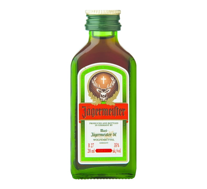 Licor Jagermeister Mini 20 ml Jagermeister Mini