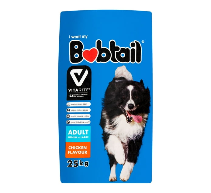 Bobtail dog sales food 25kg