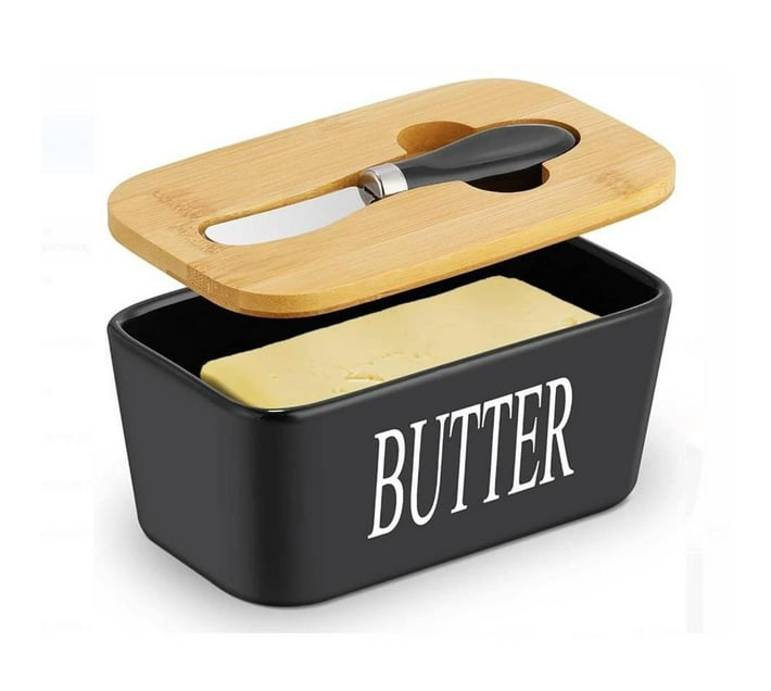 PSM Ceramic Butter Box With Butter Knife | Makro