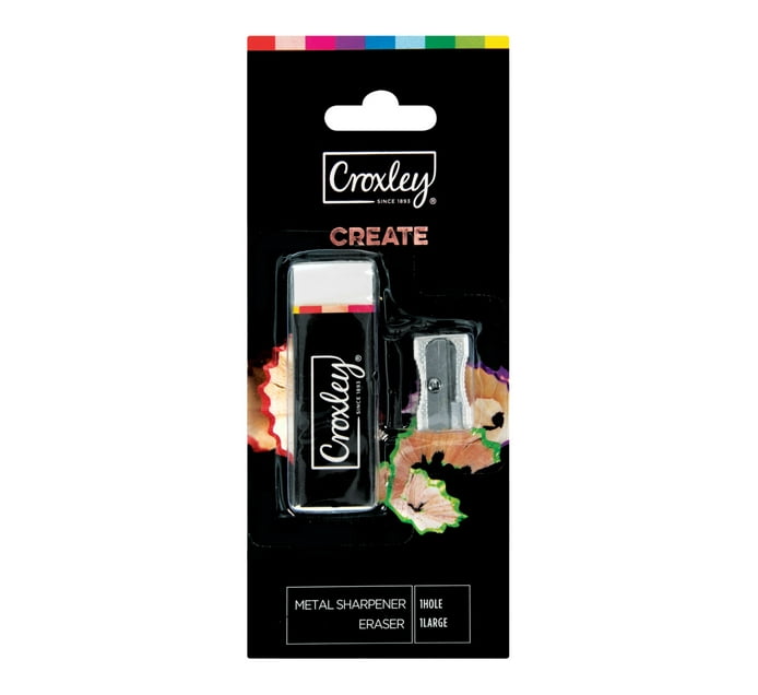 Croxley Create Eraser and Sharpener | Makro