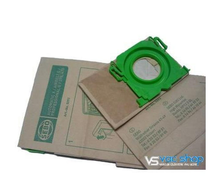 Sebo Vacuum Bags Automatic X/Airbelt C/Professional G/370/470 Makro