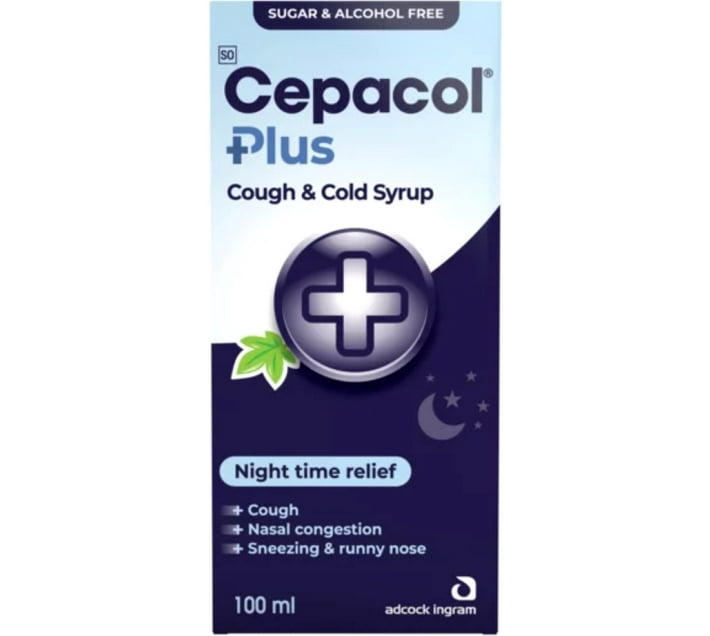 CEPACOL PLUS COUGH AND COLD SYRUP Liquid (100 ml) Makro