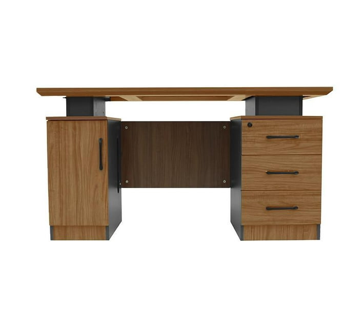 Someone’s in a Makro GOF Furniture Morey Study Desk, Ebony Mood