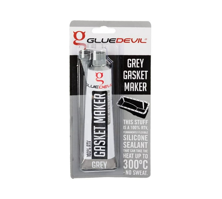 Glue Devil Gasket Maker 90ml Grey Black Makro