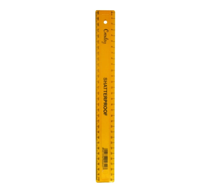 Buy Croxley Ruler Assorted 30cm 3 Pack in Bulk | Makro Business