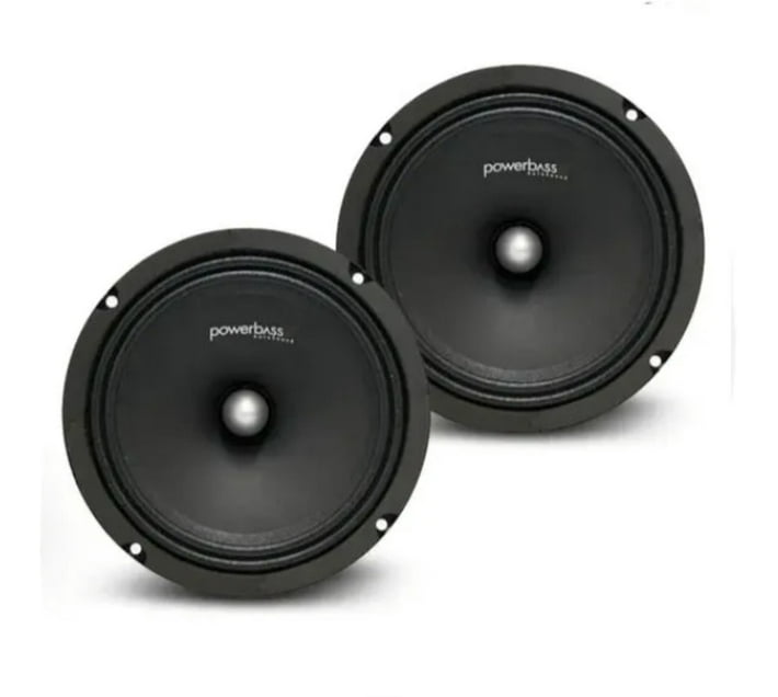 Best 6.5 Component Speakers For Midbass Powerbass PMB-6500 800 Watts 6.5 Inch Midbass Component Door Mounted
