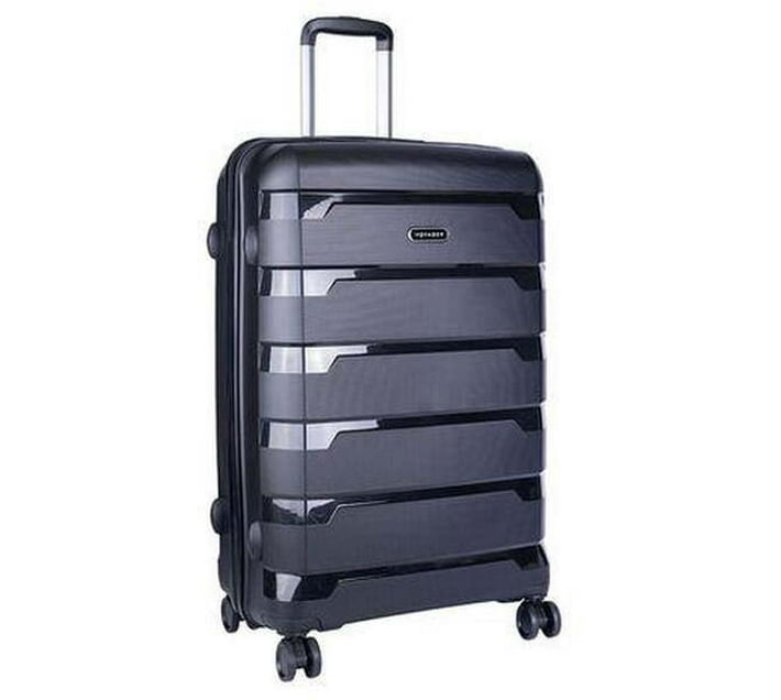 Voyager Pacific Check in Suitcase 4 Wheels 29 inch Blue Makro