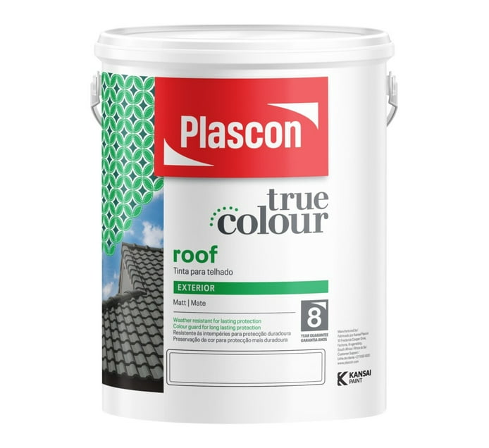 Someone’s in a Makro Plascon 5 l True Colour Roof Black Mood