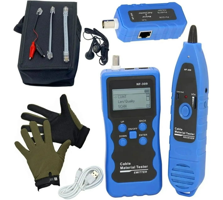Network cable locator and material length PoE tester ZAR64 Single Unit