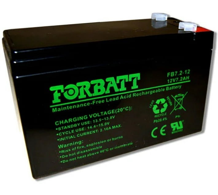 Buy Forbatt 12V 7.2AH Lead-Acid Battery () in Bulk | Makro Business