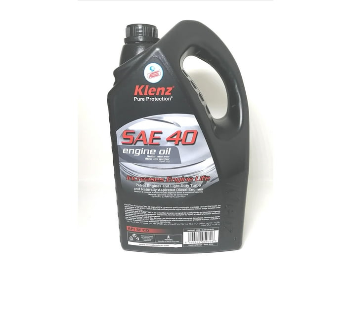Klenz SAE 40 Engine Oil 5L Makro