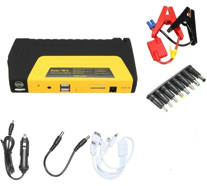 Jianeng JG20375064 Portable Car Jump Starter Kit 4 ft Battery Jumper