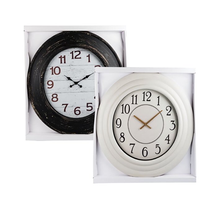 Someone’s in a Makro Wall Clock 65cm (2 Pack) Mood