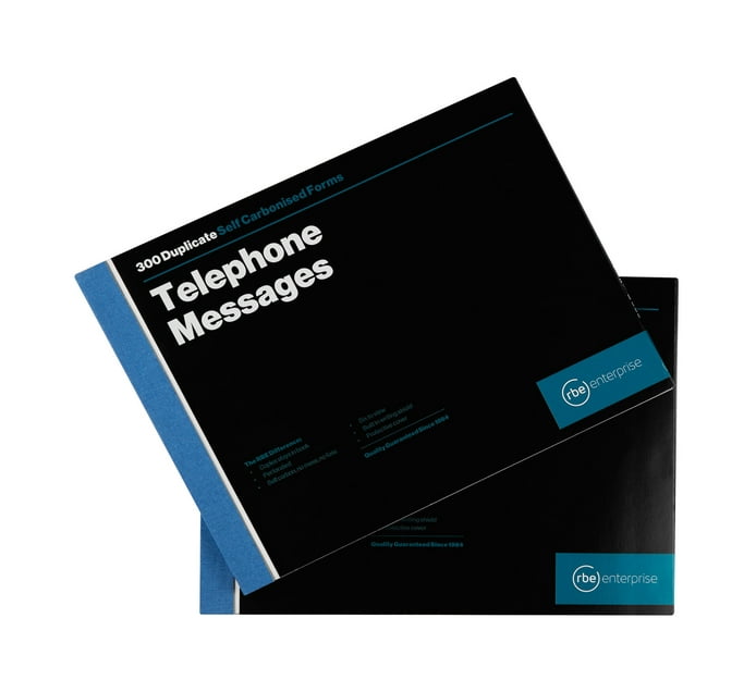 Someone’s in a Makro RBE Telephone Message Duplicate Book 2 Pack Mood