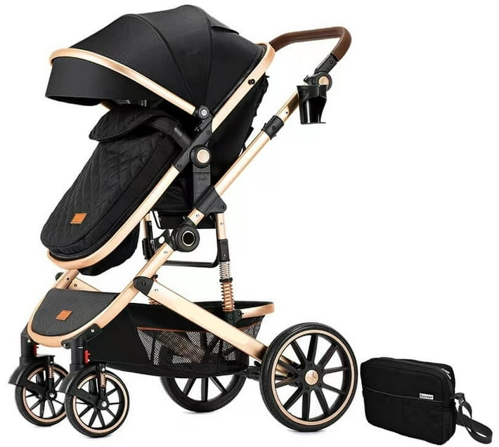 Beige stroller on sale