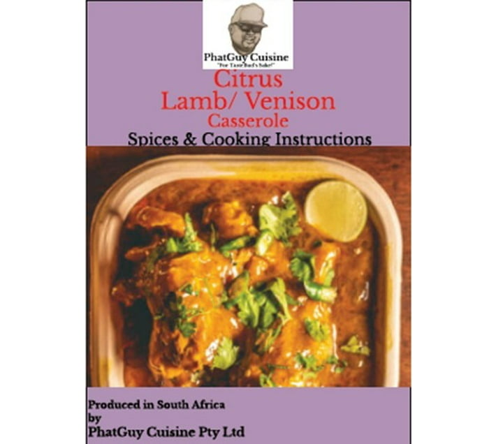 Phatguy Cuisine CITRUS LAMB/VENISON CASSEROLE Makro