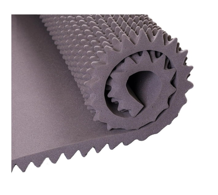 Someone’s in a Makro Driftaway Convoluted Foam Mattress Topper Grey