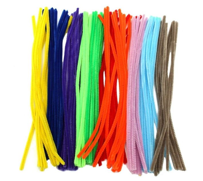 Someone’s in a Makro Craft DIY Art Assorted Colourful Twisting Sticks ...