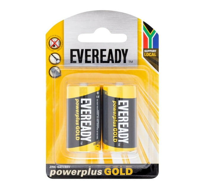 Eveready Power Plus Gold C 2 Pack Makro 0347