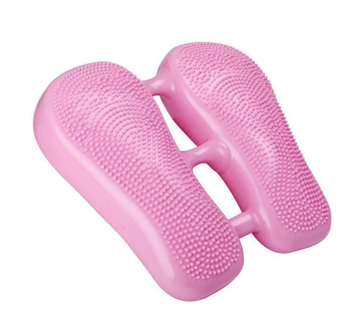 Someone's in a Makro Portable Non slip Inflatable exercise fitness aerobic  stepper pink Mood