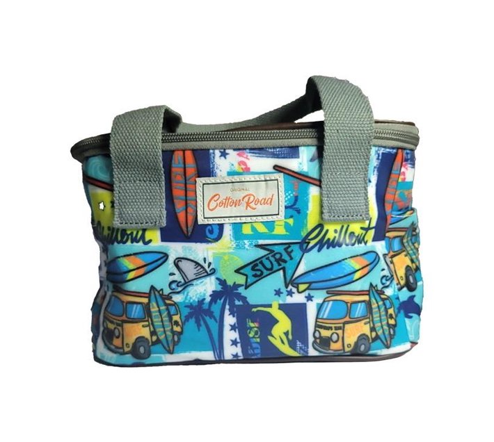Cotton Road Lunch Box Cooler Bag Surfer Blue Makro