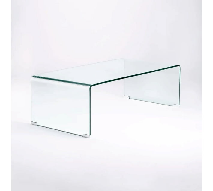 VIVIDITTO DF08011 110cm x 55cm Glass Coffee Table Makro
