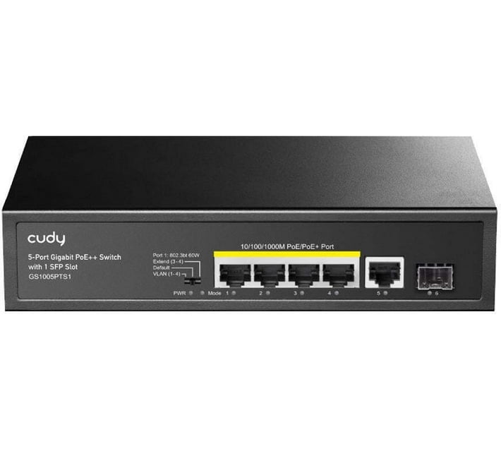 Cudy CDGS1005PT 0 Mbps 4G Router (Black, NA) Makro