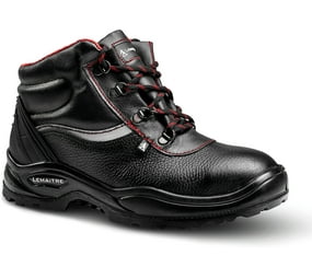 まこ Buy Lemaitre Composite Toe Polyester Safety Shoe (Black, S5, Size